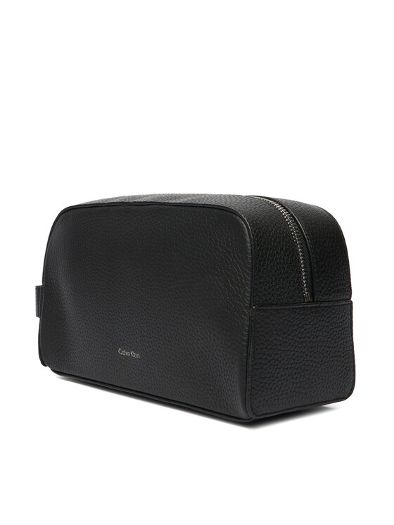 Calvin Klein Calvin Klein Smink táska Foil Emboss Dopp Kit LV04D1031G Fekete