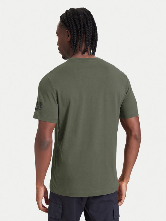 Aeronautica Militare Aeronautica Militare T-Shirt 262TS2541UJ00750 Khaki Regular Fit