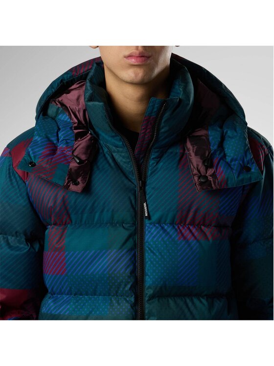 Rossignol Rossignol Kurtka puchowa M Abel Down Hoodie Jacket Turkusowy Regular Fit