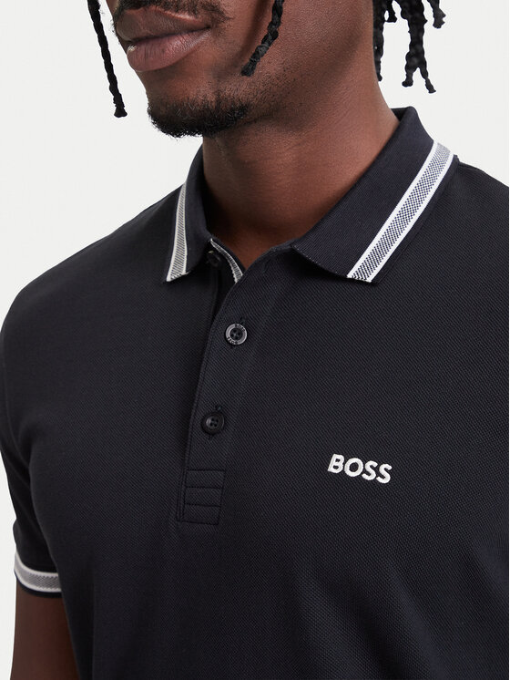 BOSS Boss Polo Paddy 50469055 Granatowy Regular Fit