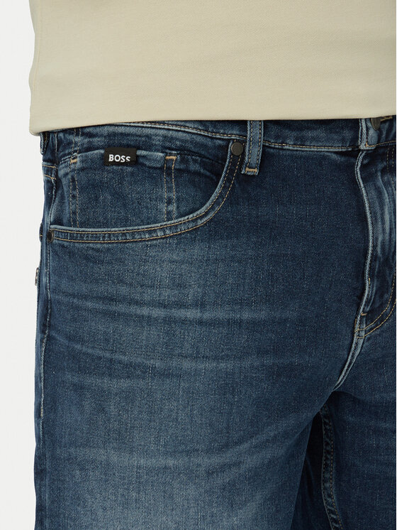 BOSS BOSS Džínsy C-Re.Maine 50557515 Tmavomodrá Regular Fit