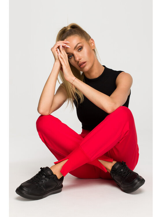 Made of Emotion Made of Emotion Pantaloni da tuta M692 Rosso Active Fit