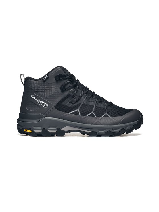 Columbia Columbia Trekkingi Peakfreak Titanium OutDry Mid 2165641010 Czarny