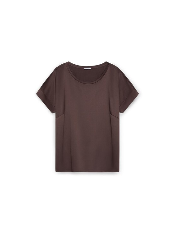 Fiorella Rubino Fiorella Rubino T-shirt G0D3L009276N032 Marrone Regular Fit