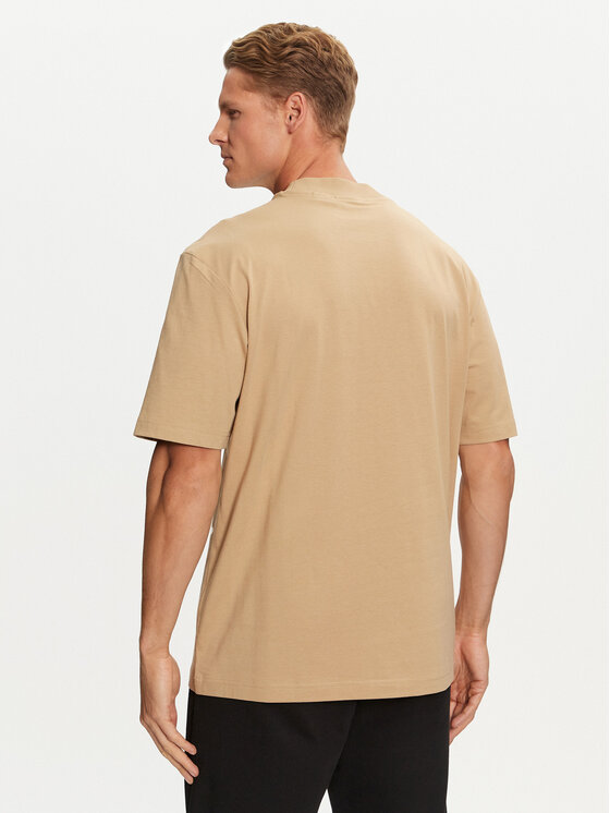 HUGO Hugo Футболка Nieros 50509991 Бежевий Regular Fit