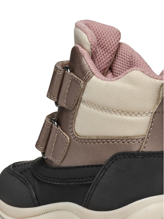 Geox Geox Čizme za snijeg B Flanfil Girl B Abx B463WD 050FU C0976 M Crna