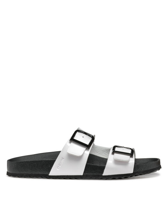 Geox Šľapky D Brionia R D55Y3M 000HH C1000 Biela