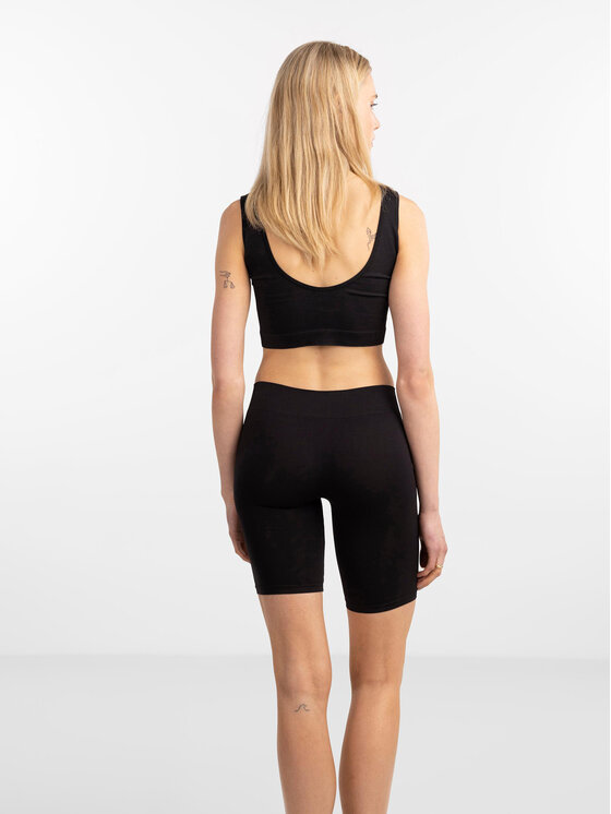 Pieces Pieces Minderhose mit längerem Bein London 17039418 Schwarz