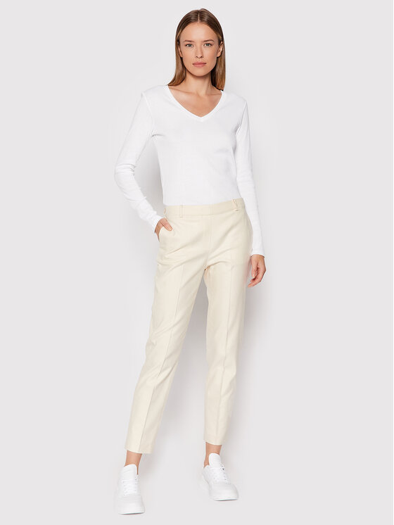 United Colors Of Benetton United Colors Of Benetton Majica 3GA2E4245 Bijela Regular Fit