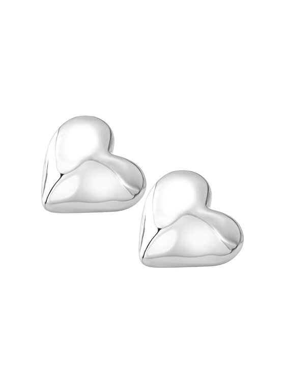 Breil Breil Kolczyki BIG HEART Srebrny