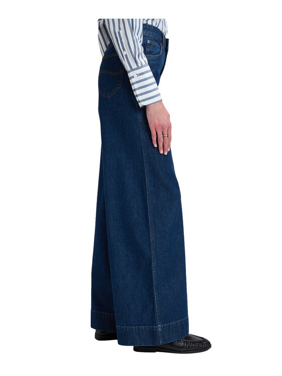 Lee Lee Jeansy 112385894 Granatowy Bootcut Fit