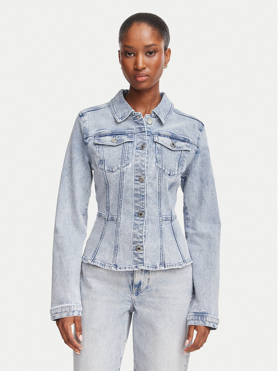 Morgan Morgan Teksajakk 262-VILIKA Helesinine Slim Fit