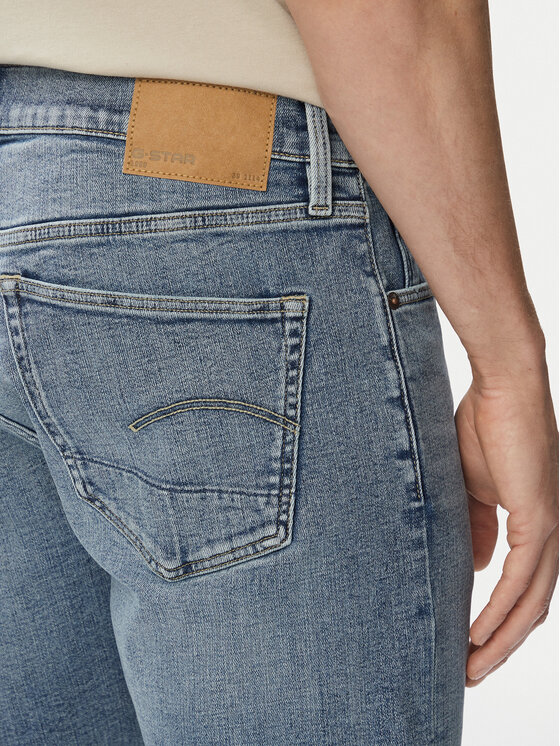 G-Star Raw G-Star Raw Джинсові шорти 3301 D10481-C051 Голубий Regular Fit
