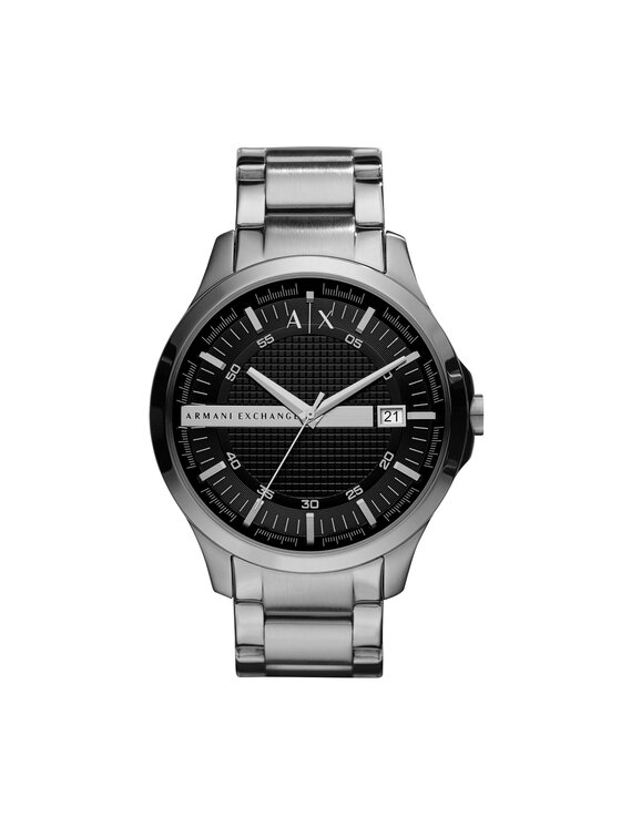 Armani Exchange Ročna Ura Hampton AX2103 Srebrna