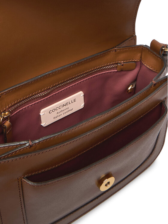 Coccinelle Coccinelle Дамска чанта Ssk Coccinelle C-Me Calf E1 SSK 15 01 01 Кафяв