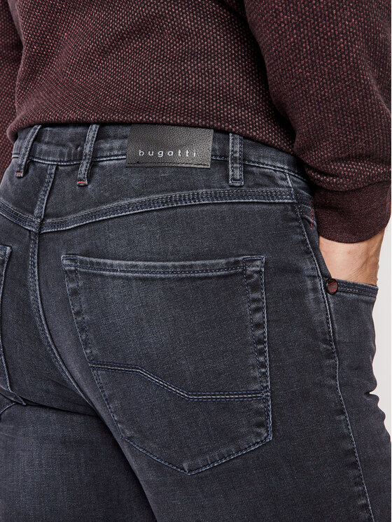 Bugatti Bugatti Jeans 3038D 86676 Grigio Regular Fit