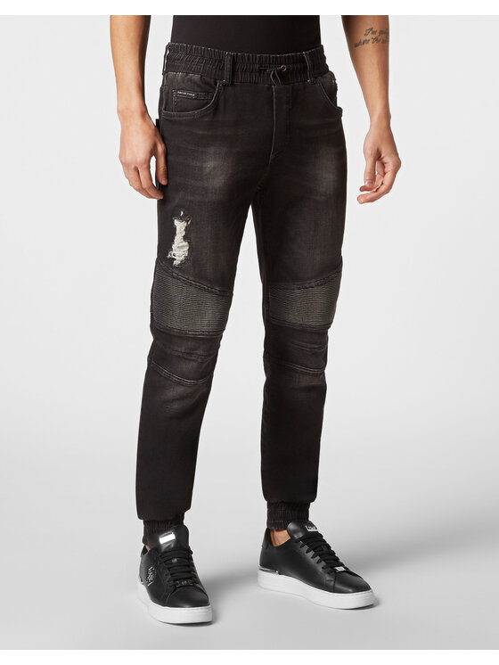 PHILIPP PLEIN PHILIPP PLEIN Jeans 1371 Grigio Jegging Fit