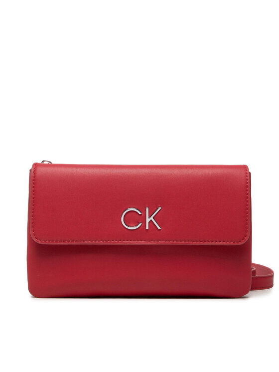 Borsetta Re-Lock Dbl Xbody W/Flap K60K609620 Rosso...