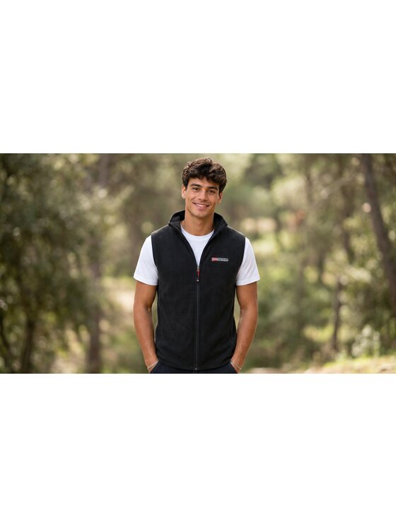 Geographical Norway Geographical Norway Polar WZ4421H/GN-BLACK Czarny Reglan Fit