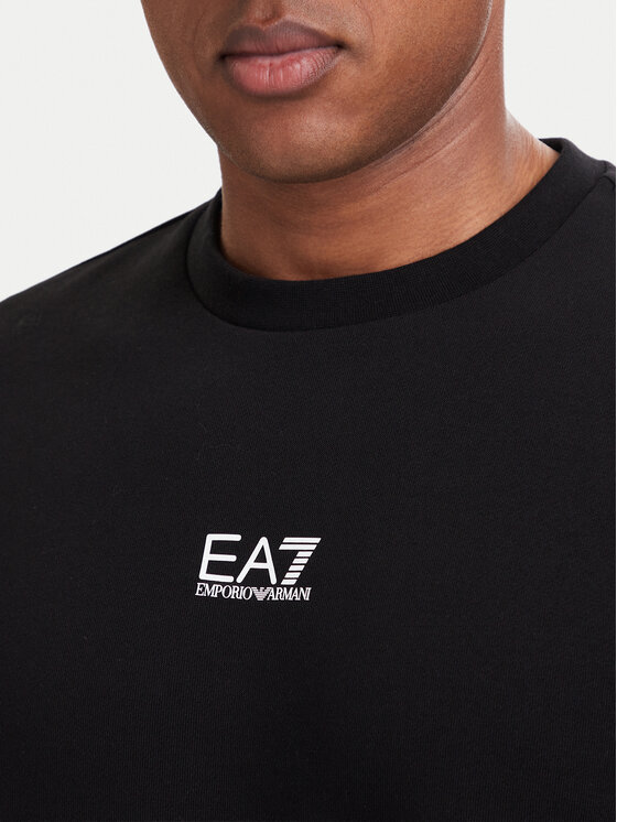 EA7 Emporio Armani EA7 Emporio Armani Mikina 8NPM34 PJVTZ 1200 Čierna Regular Fit