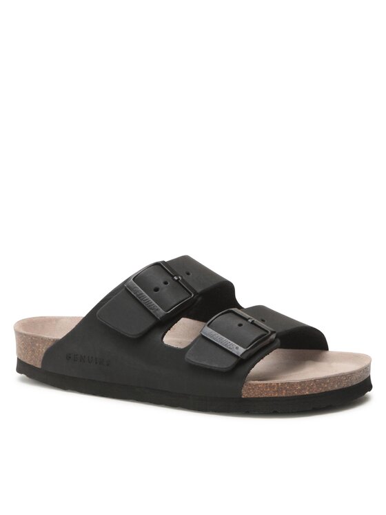Genuins Genuins Шльопанці Hawaii G104365 Чорний