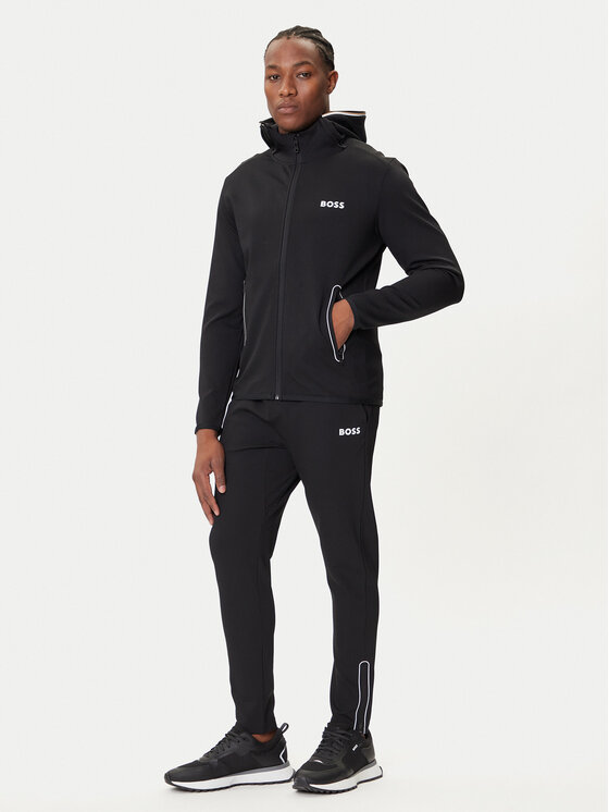 BOSS BOSS Долнище анцуг Hicon 50542940 Черен Regular Fit