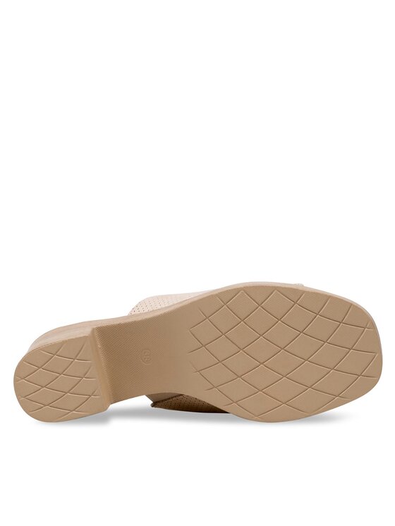 Clara Barson Clara Barson Pantoletten WS2P227-03 Beige