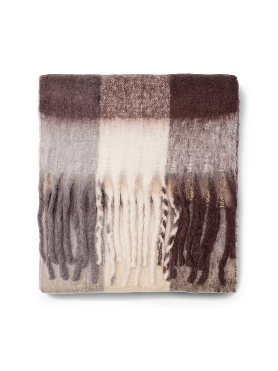 Jenny Fairy Jenny Fairy Зимен шал 4W4-006-AW23 Кафяв