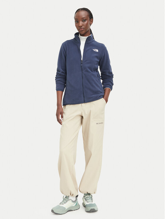 The North Face The North Face Полар Glacier NF0A8D2F Тъмносин Regular Fit