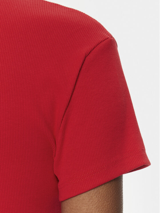 HUGO Hugo Majica Deluisa_1 50508636 Rdeča Slim Fit