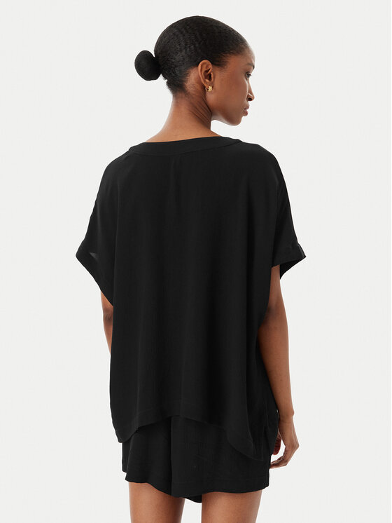 BOSS BOSS Блуза Double B 50557041 Черен Regular Fit