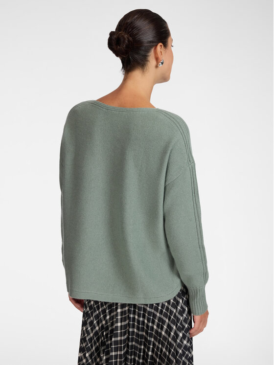 Elena Mirò Elena Mirò Sweter M014Z000774N0A5 Zielony jasny Regular Fit