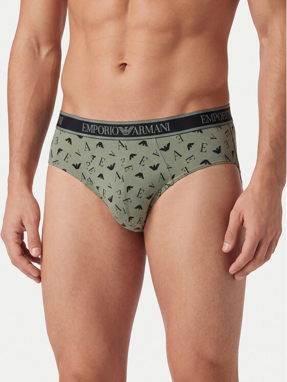 Emporio Armani Underwear Emporio Armani Underwear Σετ σλιπ EM000258 AF25019 M5155 Πράσινο