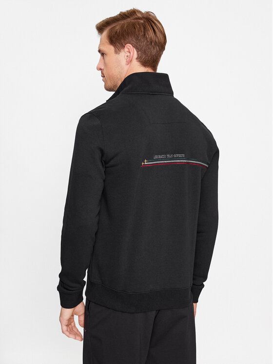Aeronautica Militare Aeronautica Militare Felpa 232FE1823F532 Nero Regular Fit