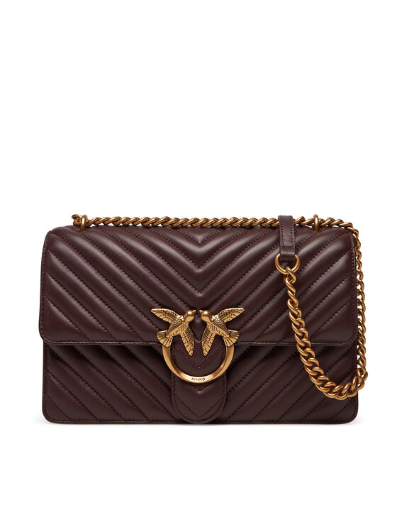 PINKO PINKO Τσάντα Love One Classic Dc PE 24 PLTT 100941 A0GK Μωβ