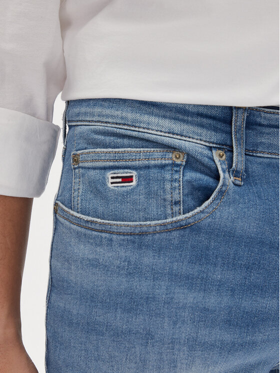 Tommy Jeans Tommy Jeans Džínsy Scanton DM0DM21002 Modrá Slim Fit