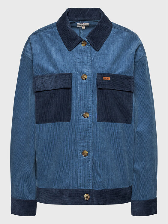 Brixton Brixton Μπουφάν μεταβατικό Star 03353 Μπλε Relaxed Fit