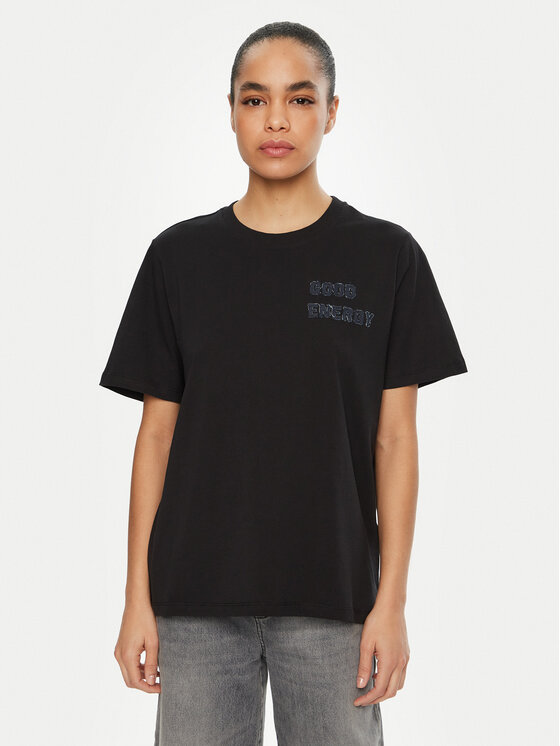Vero Moda Vero Moda T-Shirt Halle 10321318 Černá Loose Fit