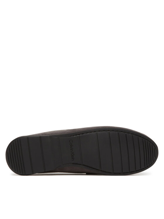Calvin Klein Calvin Klein Mokasyny Driver W/ Ny Bit Sue HM0HM01759 Szary
