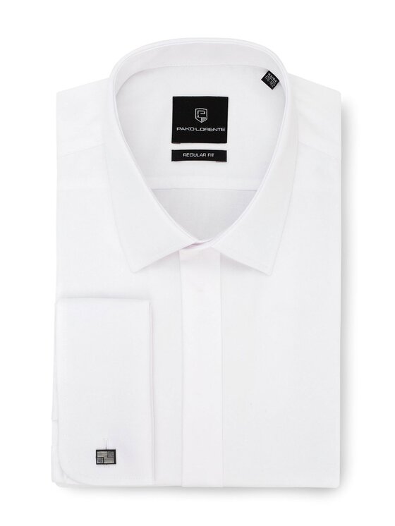 Pako Lorente Pako Lorente Koszula P000B-1X-406 Biały Regular Fit