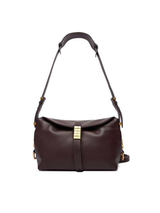 PINKO PINKO Дамска чанта Saddle Baguette Mini AI 25-26 PLTT 105895 A1ZX Бордо