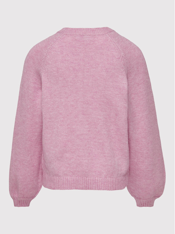 Kids ONLY Kids ONLY Пуловер Lesly 15246166 Розов Regular Fit