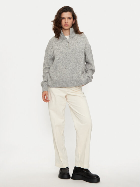 United Colors Of Benetton United Colors Of Benetton Текстилни панталони 4HA2DF07I Екрю Regular Fit