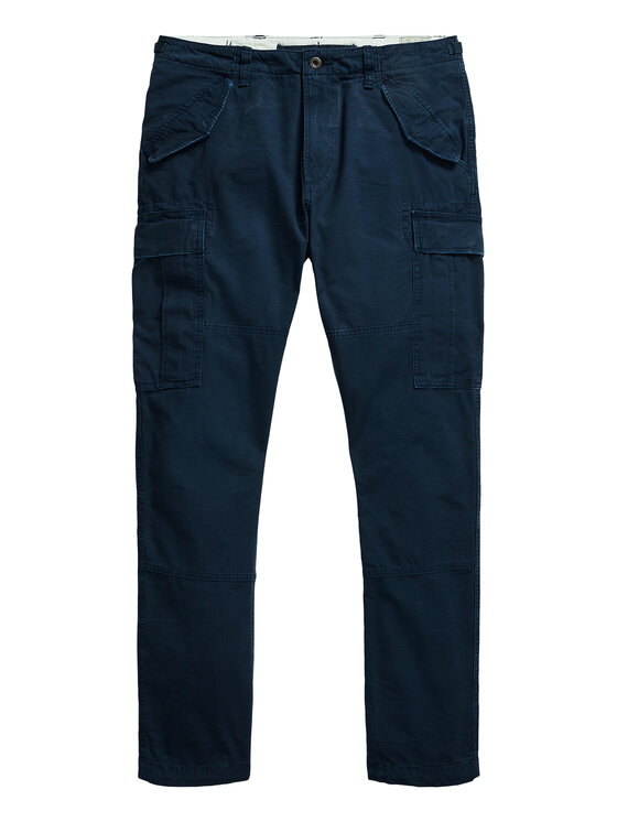 Polo Ralph Lauren Polo Ralph Lauren Παντελόνι υφασμάτινο 710877831003 Σκούρο μπλε Slim Fit