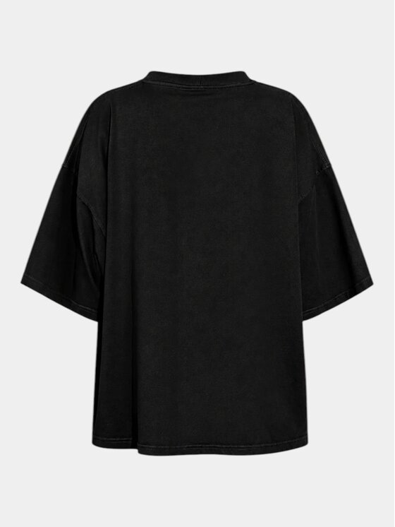 MADE BY SOCIETY MADE BY SOCIETY T-Shirt MONOLITH - T27578 Czarny Basic Fit