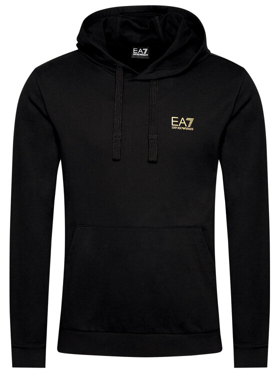 EA7 Emporio Armani EA7 Emporio Armani Mikina 8NPM04 PJ05Z 0208 Čierna Regular Fit