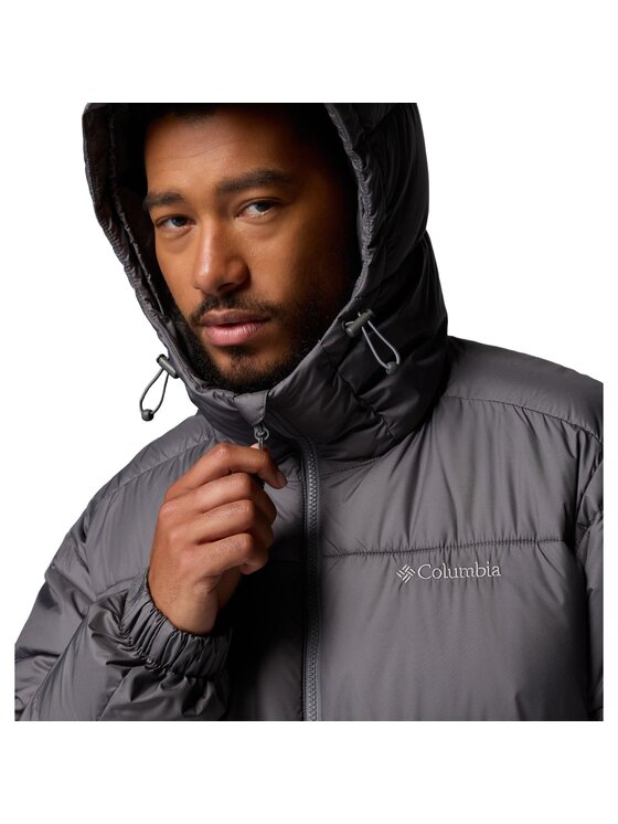 Columbia Columbia Kurtka zimowa Pike Lake II Long Jacket 2050931025 Szary Regular Fit