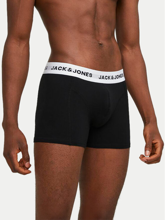 Jack & Jones Jack & Jones Set od 5 pari bokserica 12254366 Crna