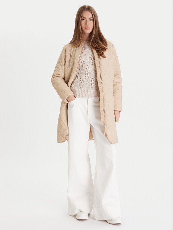 JOOP! JOOP! Kurtka zimowa Carla 10018874 30047609 Beżowy Regular Fit