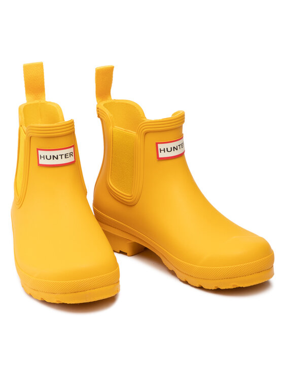 Hunter Hunter Gumene čizme Original Chelsea WFS2078RMA Žuta